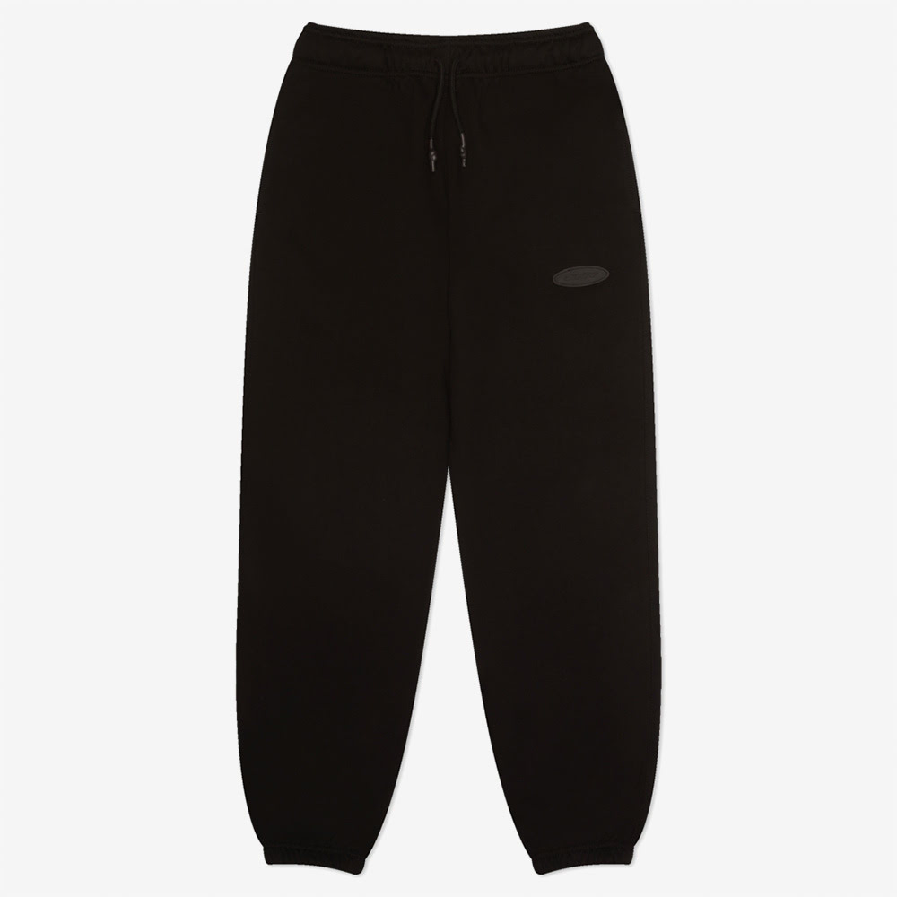 PVC Logo Pants, Black/Black#93056
