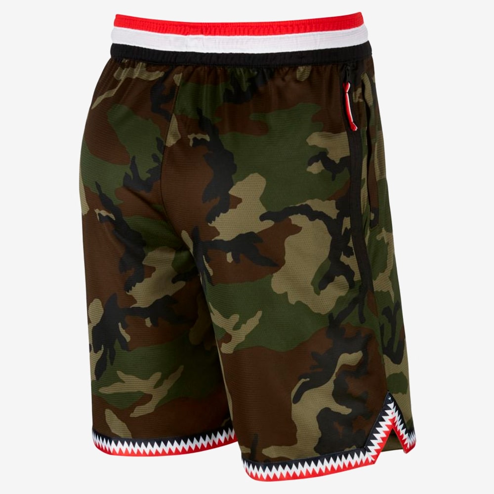 Dna Short Camo, Medium Olive/University Red#41767