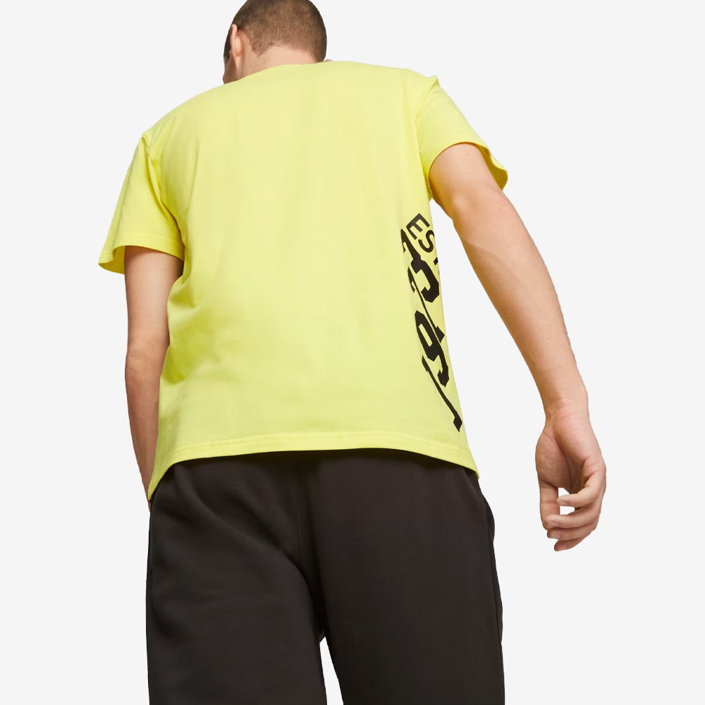 Franchise Q4 Graphic Tee 4, Lemon Meringue/Black#96531
