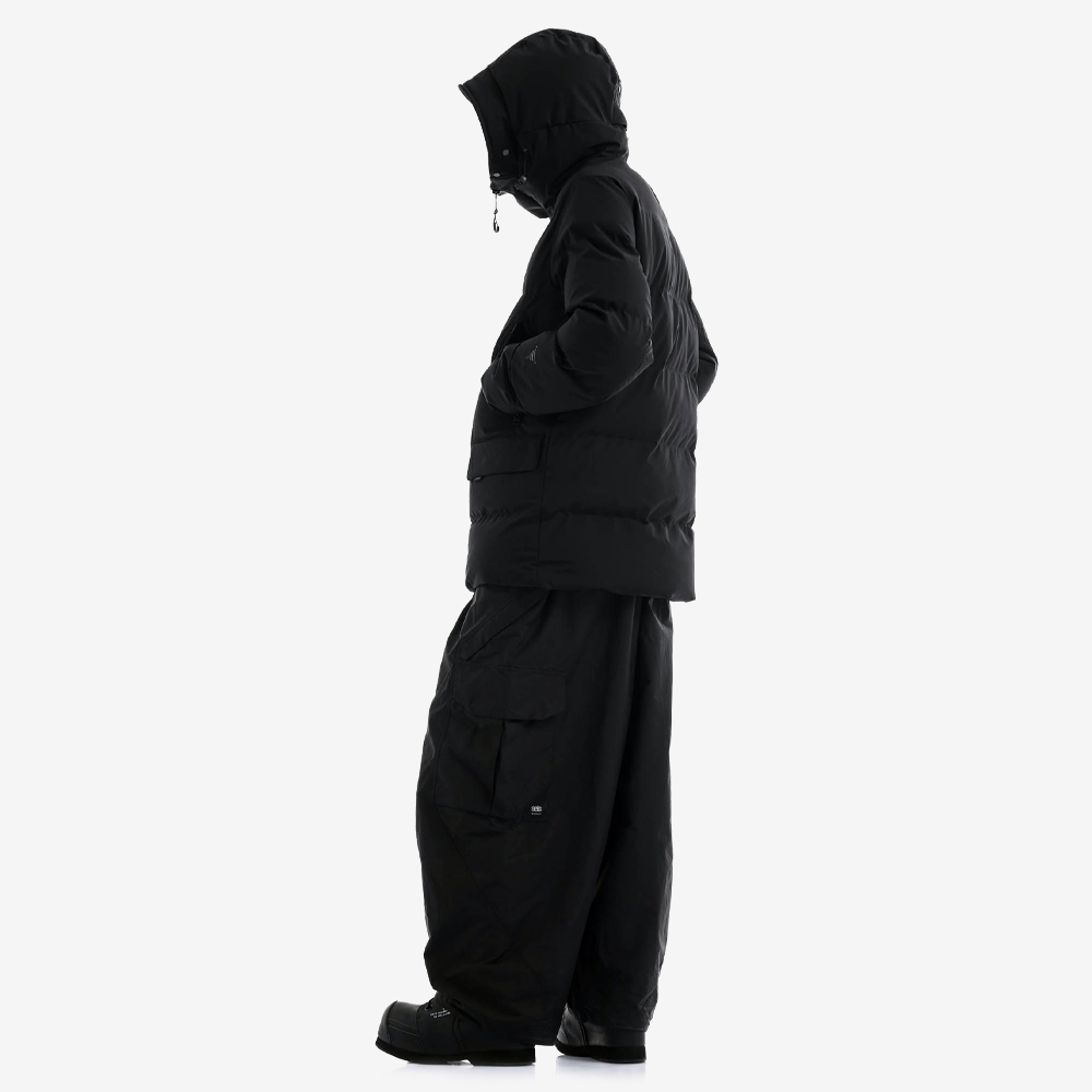 CASSINI Quilted Parka, Black#115704
