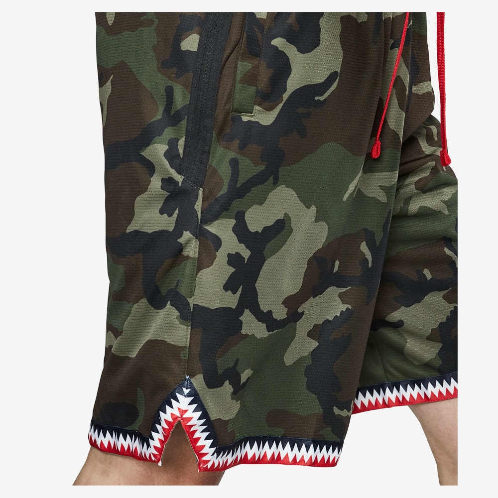 Dna Short Camo, Medium Olive/University Red#41796