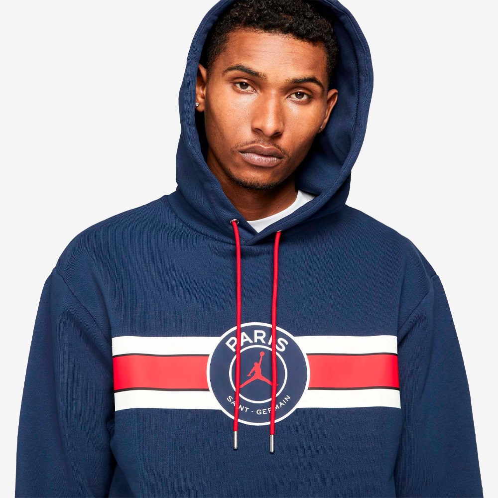 PSG Fleece Pullover Hoodie, Midnight Navy#75208