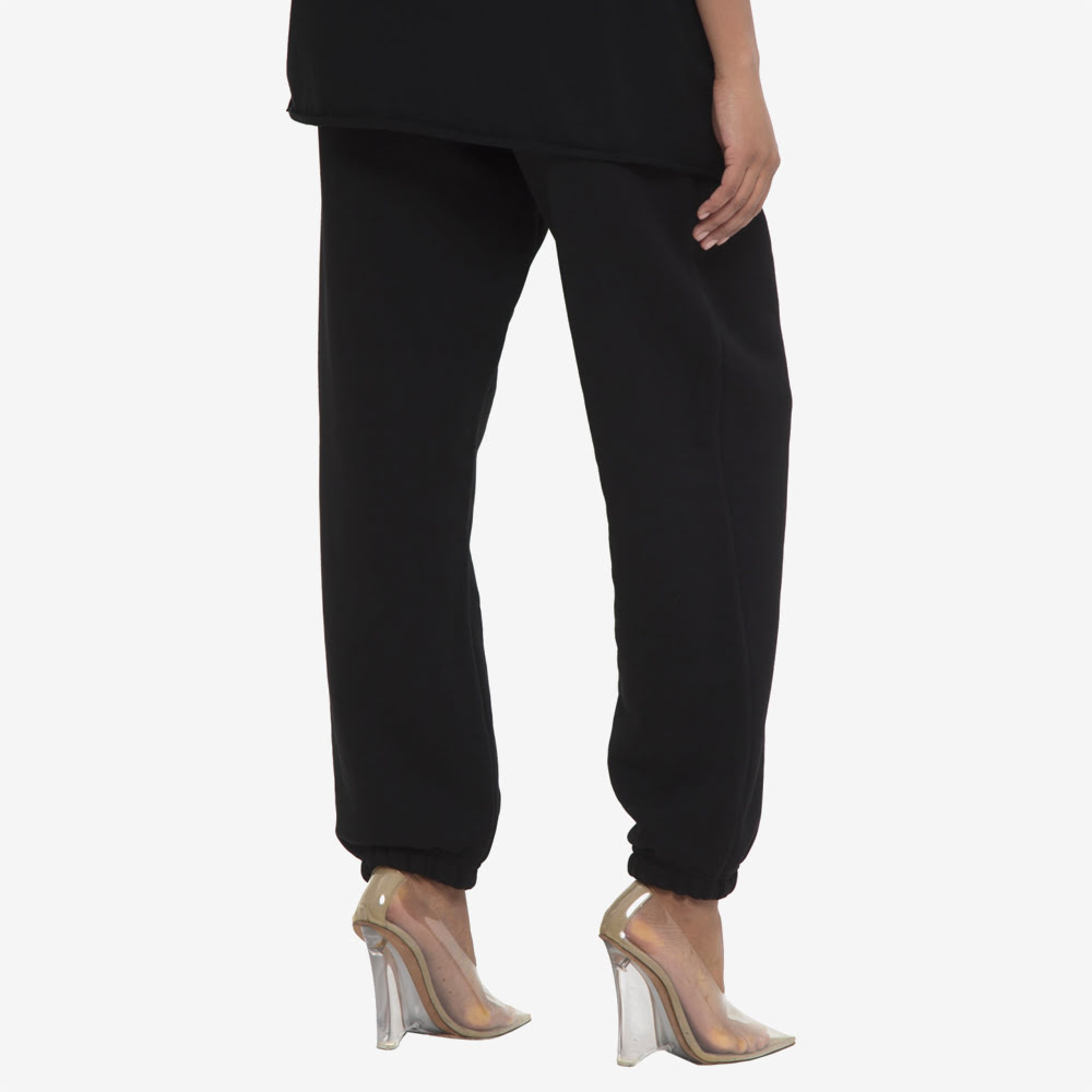 Basic Logo Pants, Black#88242