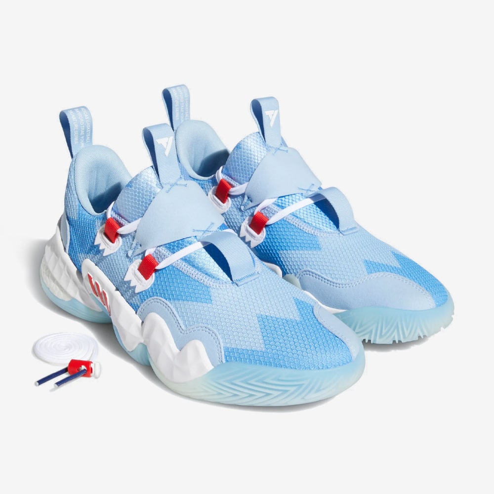 Trae Young 1, Bahia Light Blue/Vivid Red/Cloud White#77375