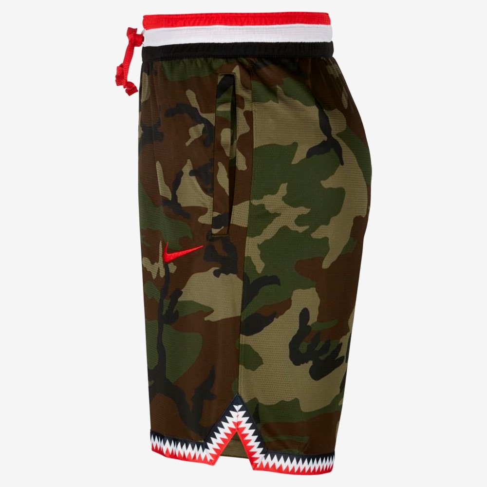 Dna Short Camo, Medium Olive/University Red#41768