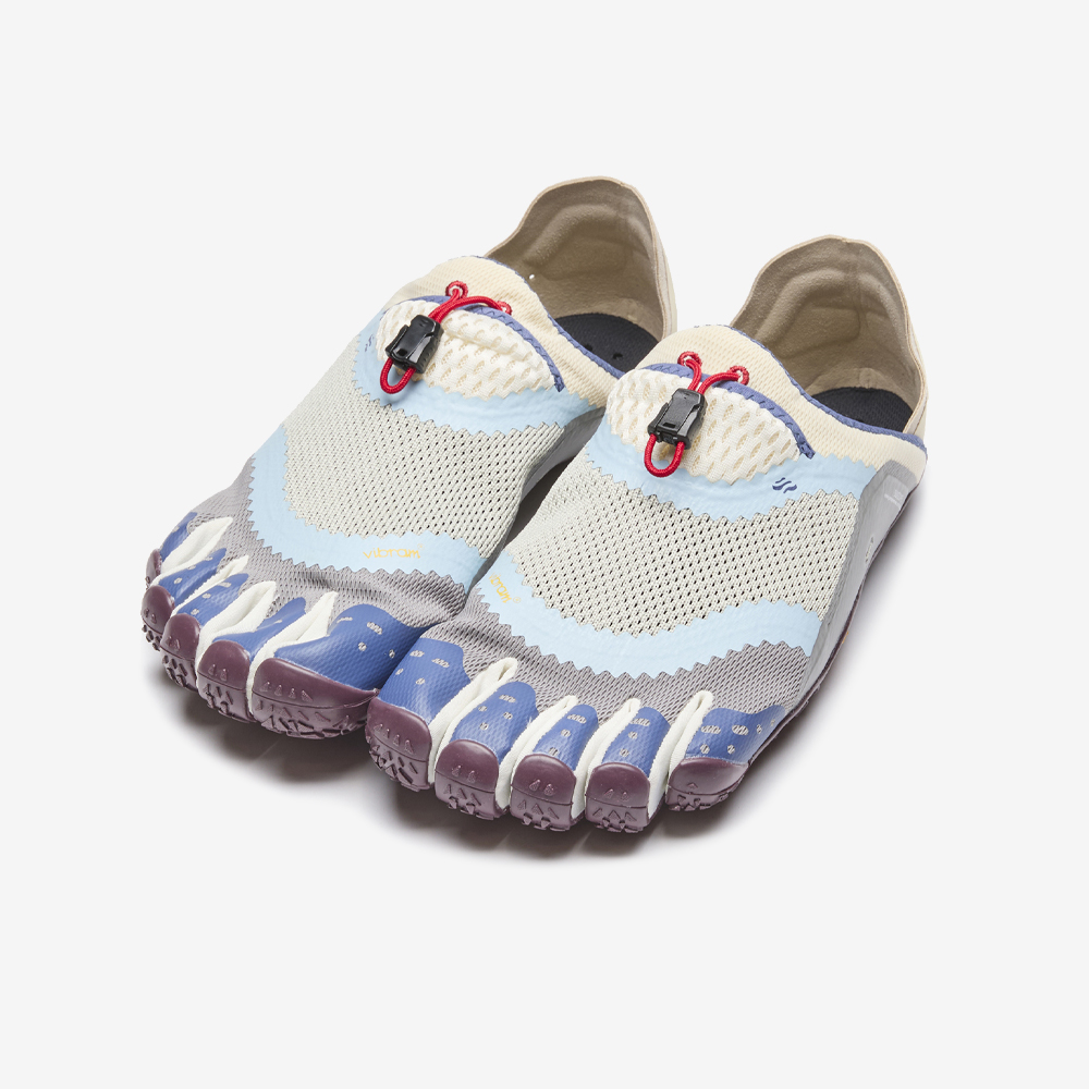 Humamphibian-Lo, Mud Gray/Pale Aqua