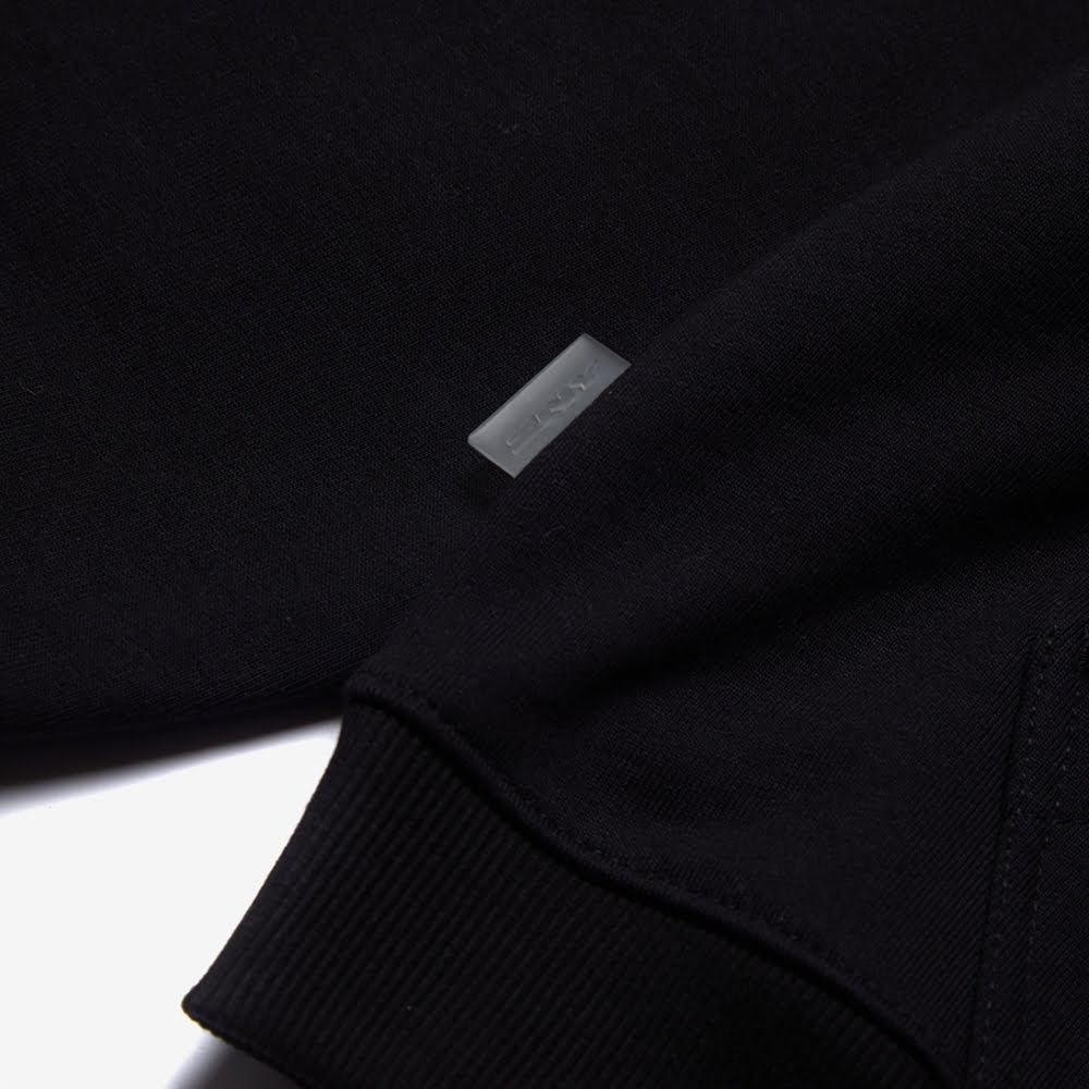 Stain Logo Hoodie, Black#88950
