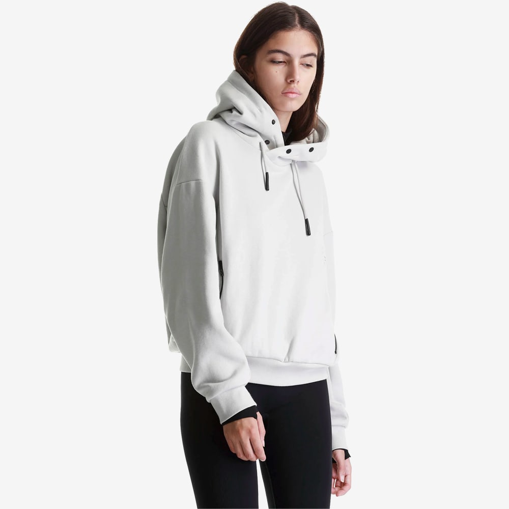 FRISSON Pull-Over Hoodie, Light Grey#93698