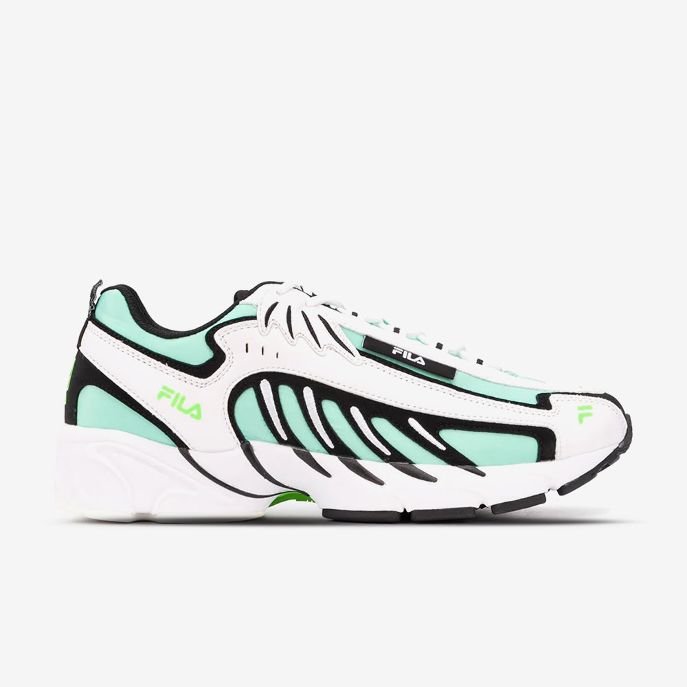 MSGM Low-Top Sneakers, Oracle Aqua/Black-Ghost Green#83414