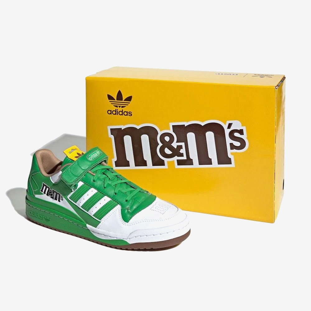M&M's Forum 84 Low, Green/White#83475