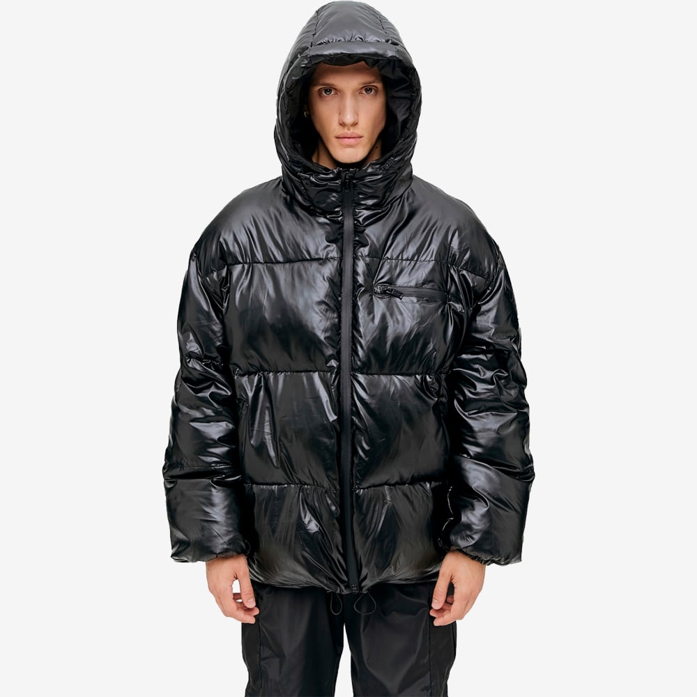 Hooded Jacket, Black#93471