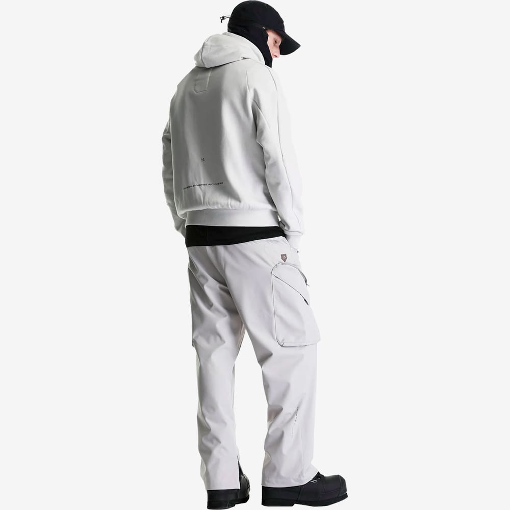 FRISSON Pull-Over Hoodie, Light Grey#93707