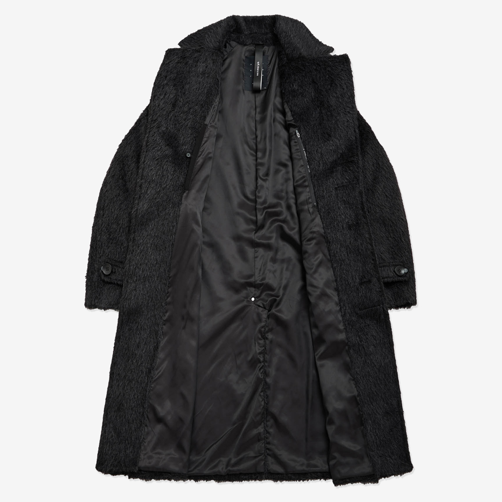 MAGNA Textured Coat, Black#115649