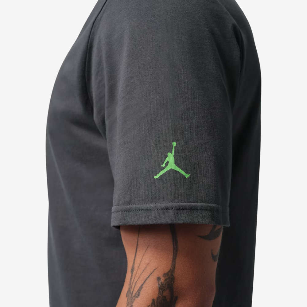 Luka Graphic T-Shirt, Anthracite/Scream Green#112172