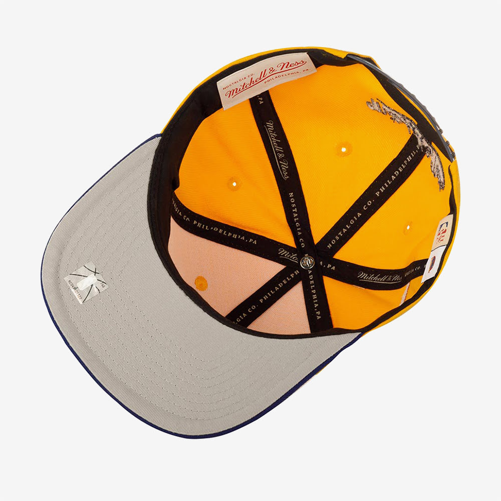 Jumbotron Snapback Golden State Warriors, Yellow/Blue#87398