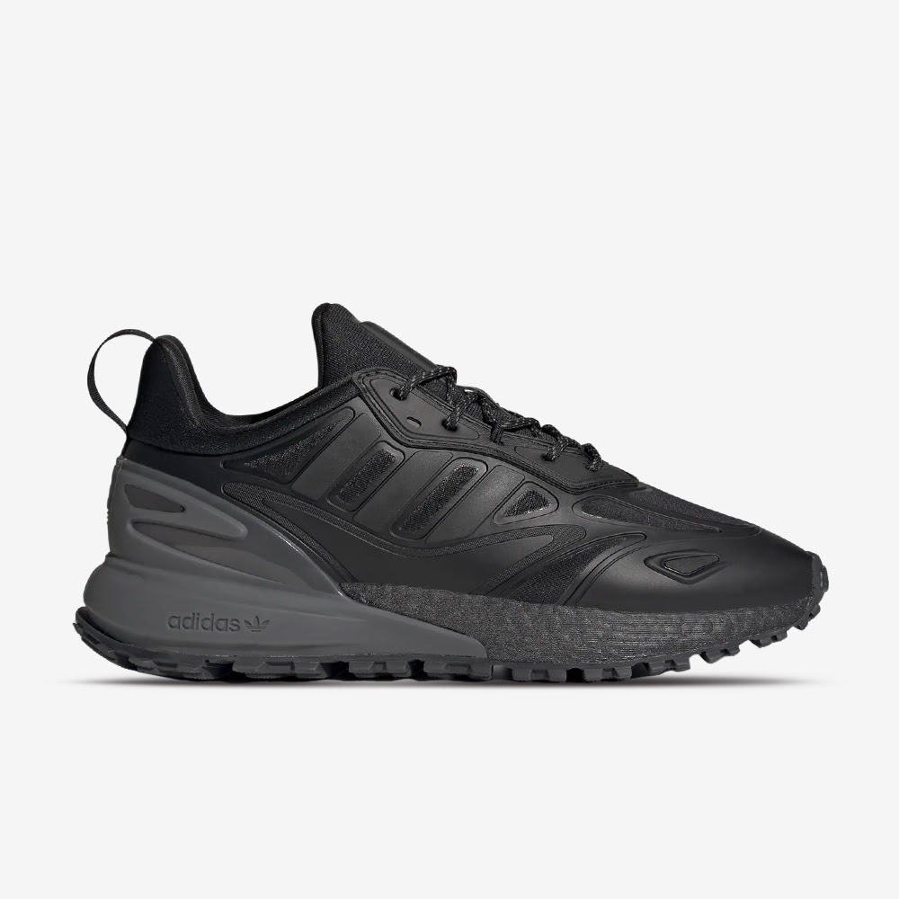 Кроссовки Adidas ZX 2K Boost 2.0 Trail, Core Black/Core Black/Orange Rush  купить в интернет-магазине funkydunky.ru GV8048