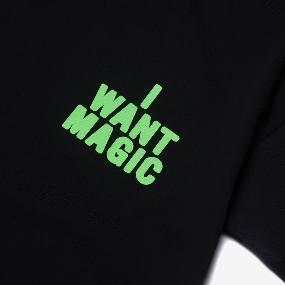 I Want Magic Tee, Black#88975