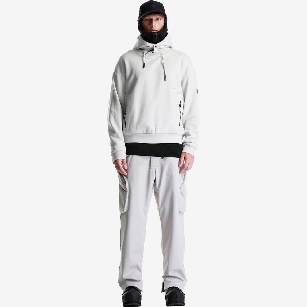 FRISSON Pull-Over Hoodie, Light Grey#93706
