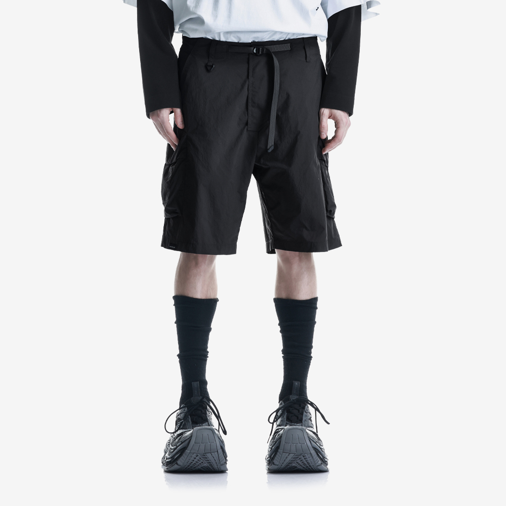 VANTH Lightweight Cargo Shorts, Black/Black#112584
