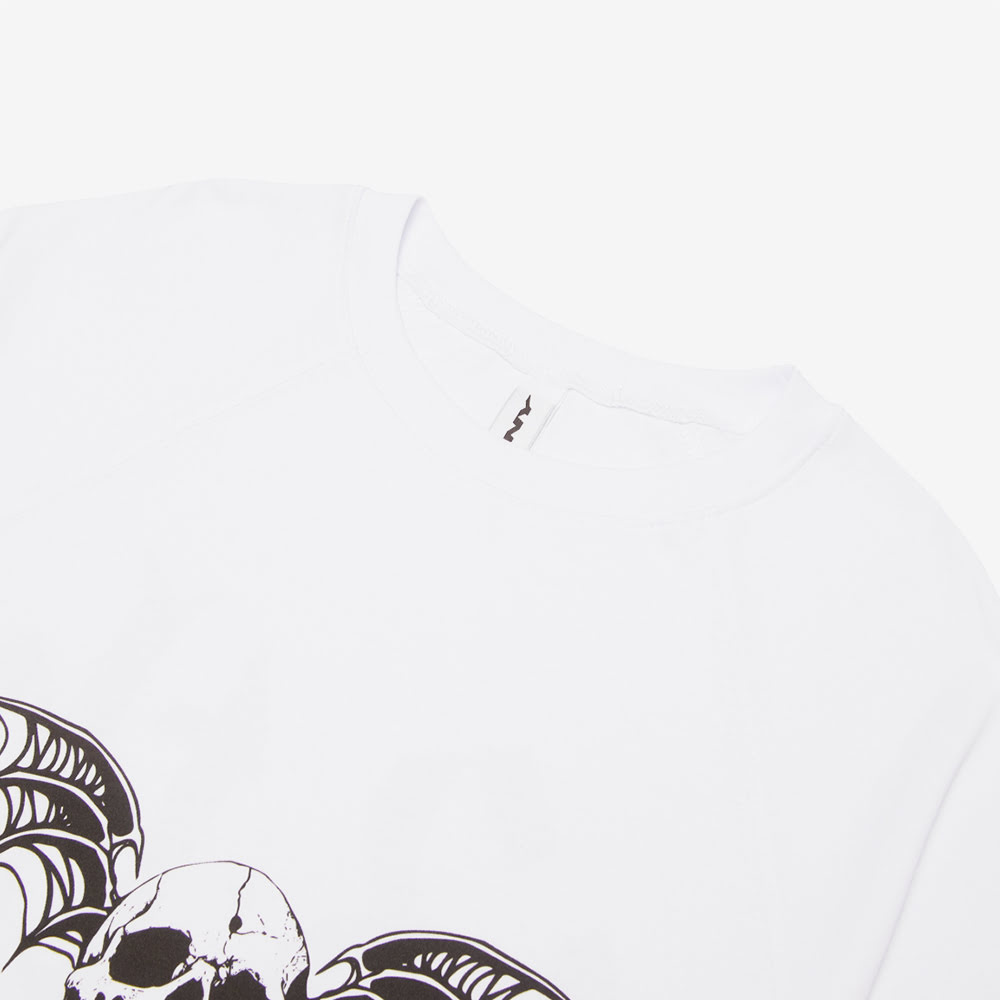 Skull Tee, White#93069