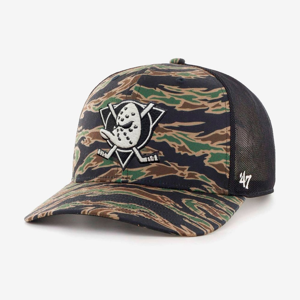 Anaheim Ducks Drop Zone Mesh MVP, Tiger Camo#73676