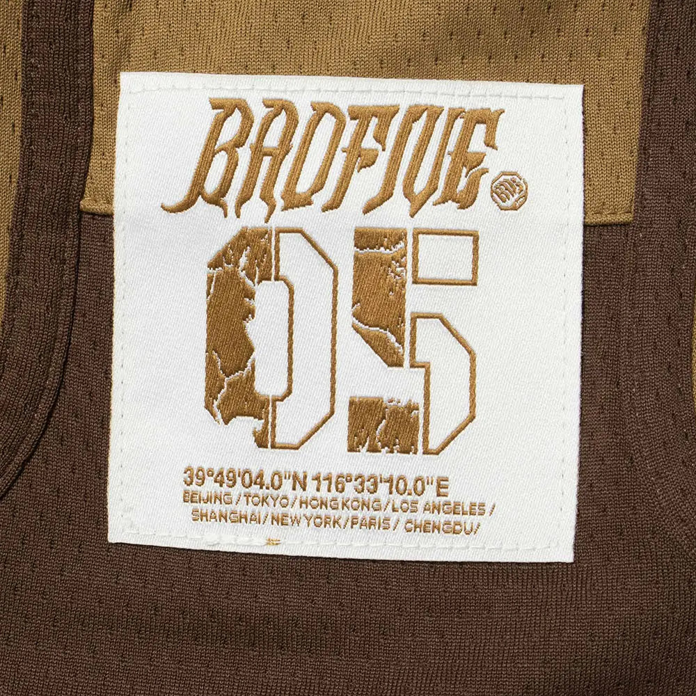 Badfive Competition Shorts, Brown#91069