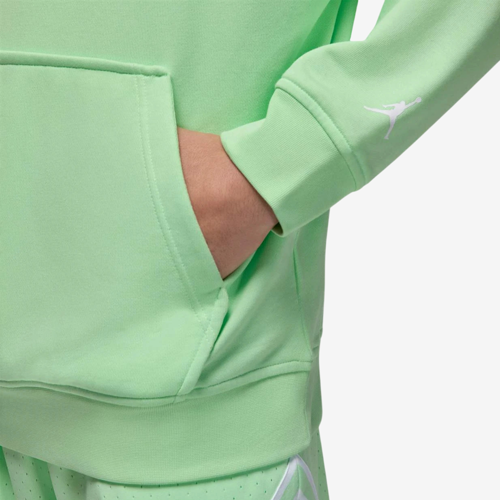 Sport Crossover Dri-FIT Pullover Fleece Hoodie, Vapour Green/White#111009