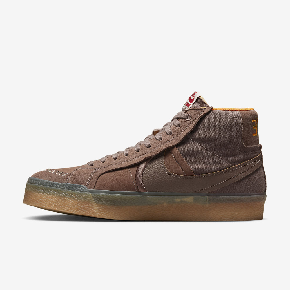 SB Zoom Blazer Mid PRM, Brown Gum#91411