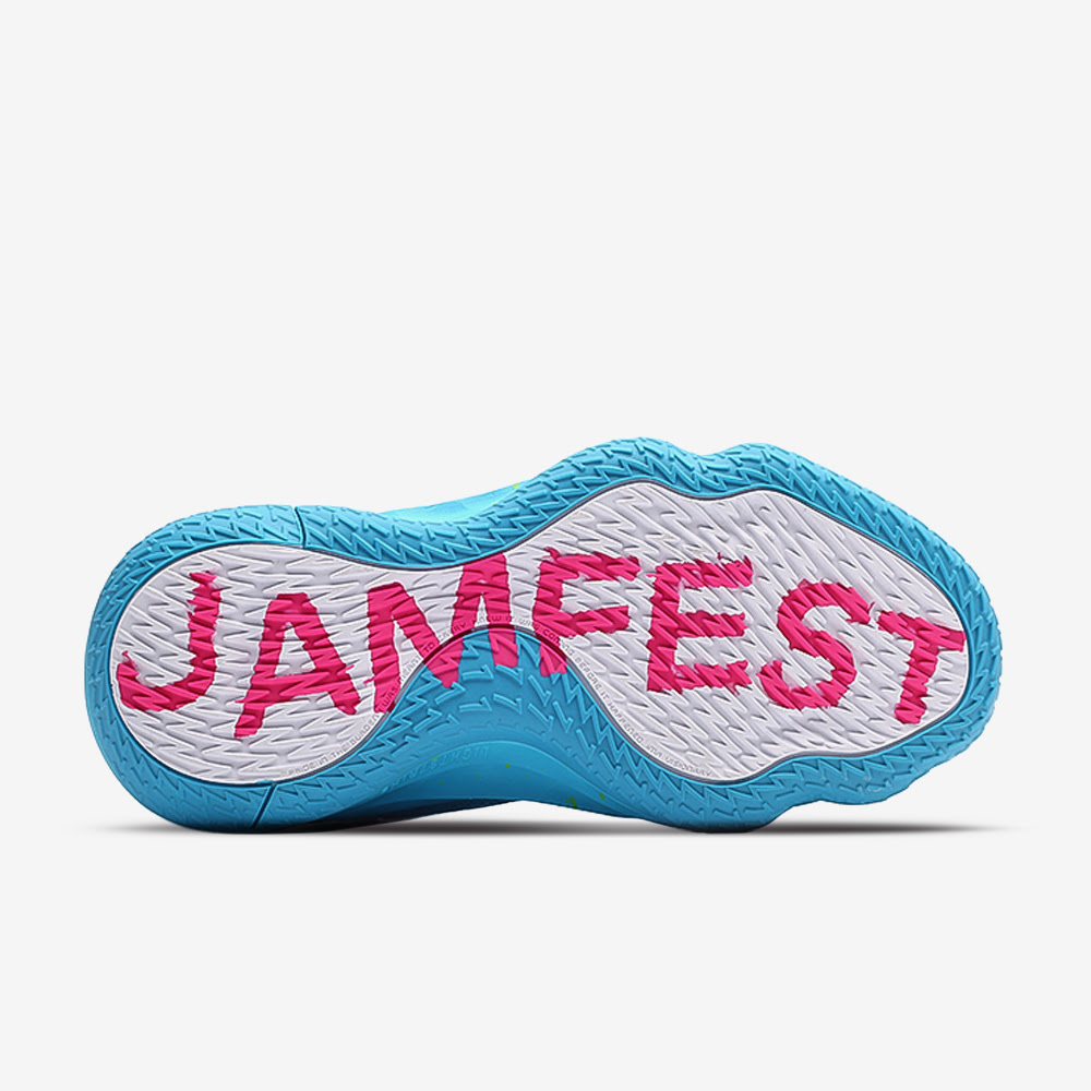 Dame 7, Blue/Team Shock Pink/Team Solar Green
