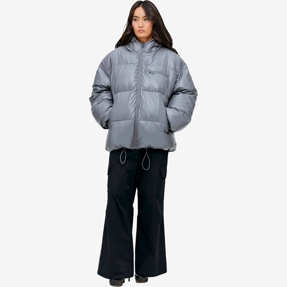 Hooded Jacket, Grey#93516