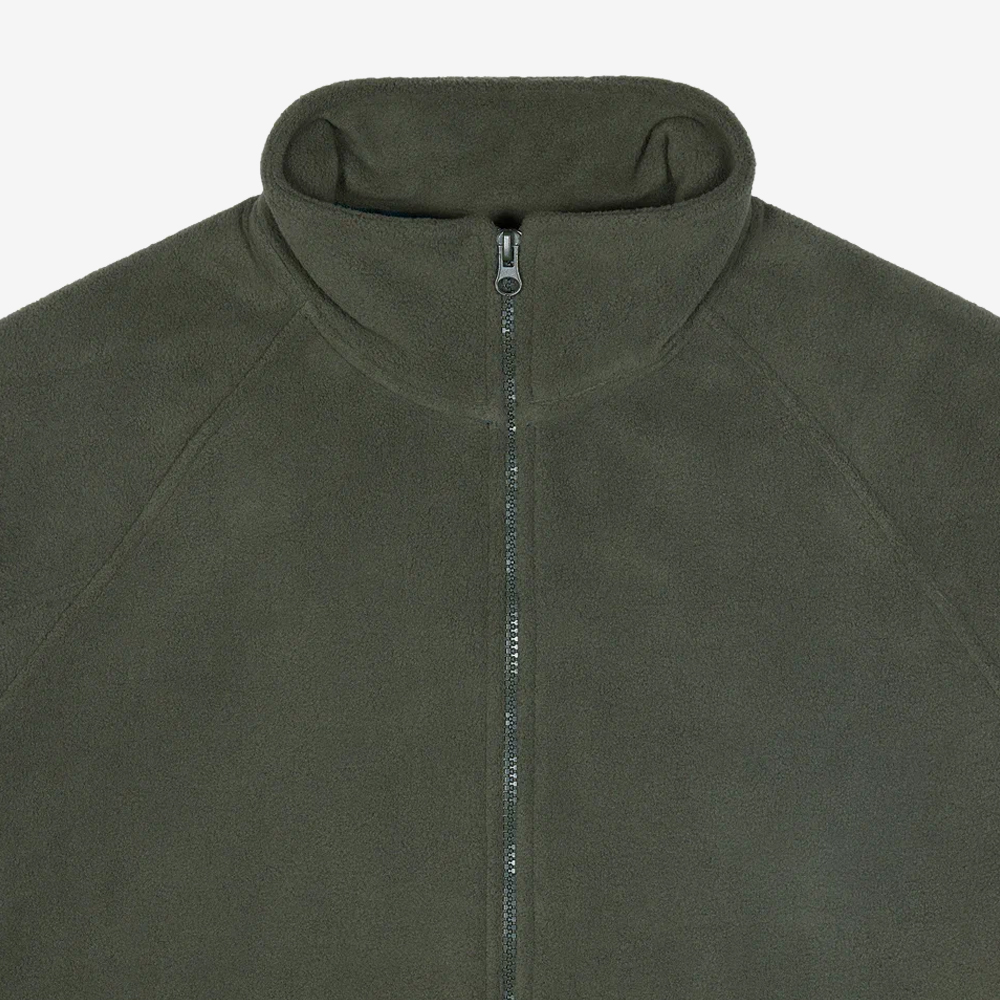 Fleece Jacket, Dark Olive#115857