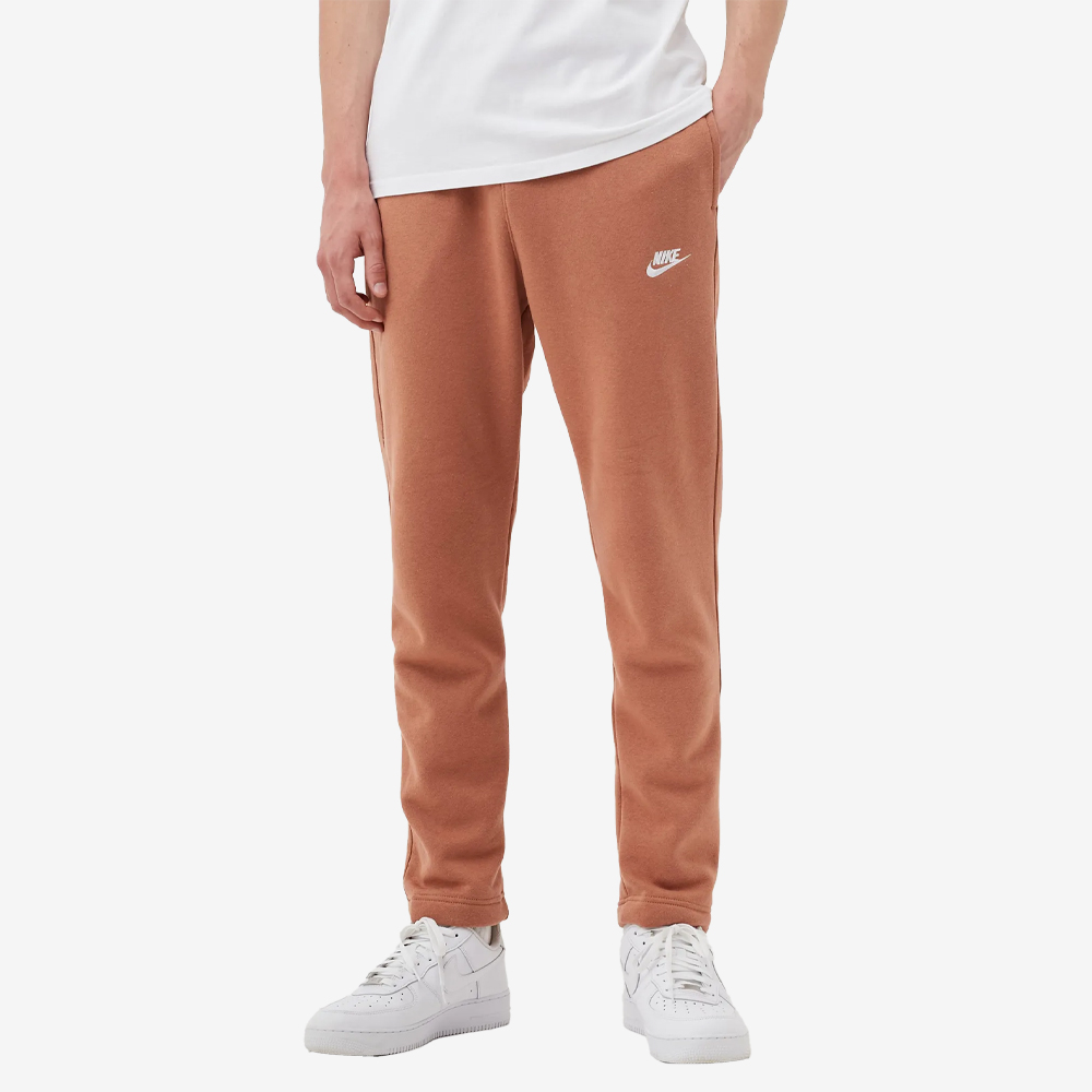 NSW Club Fleece Pants, Mineral Clay/Mineral Clay/White