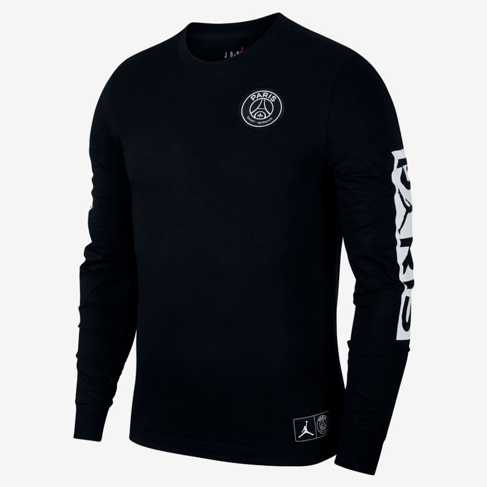 PSG Ls Tee, Black/White#40599