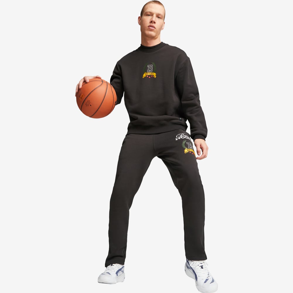 Franchise Graphic Crew Sweatshirt, Black#95885