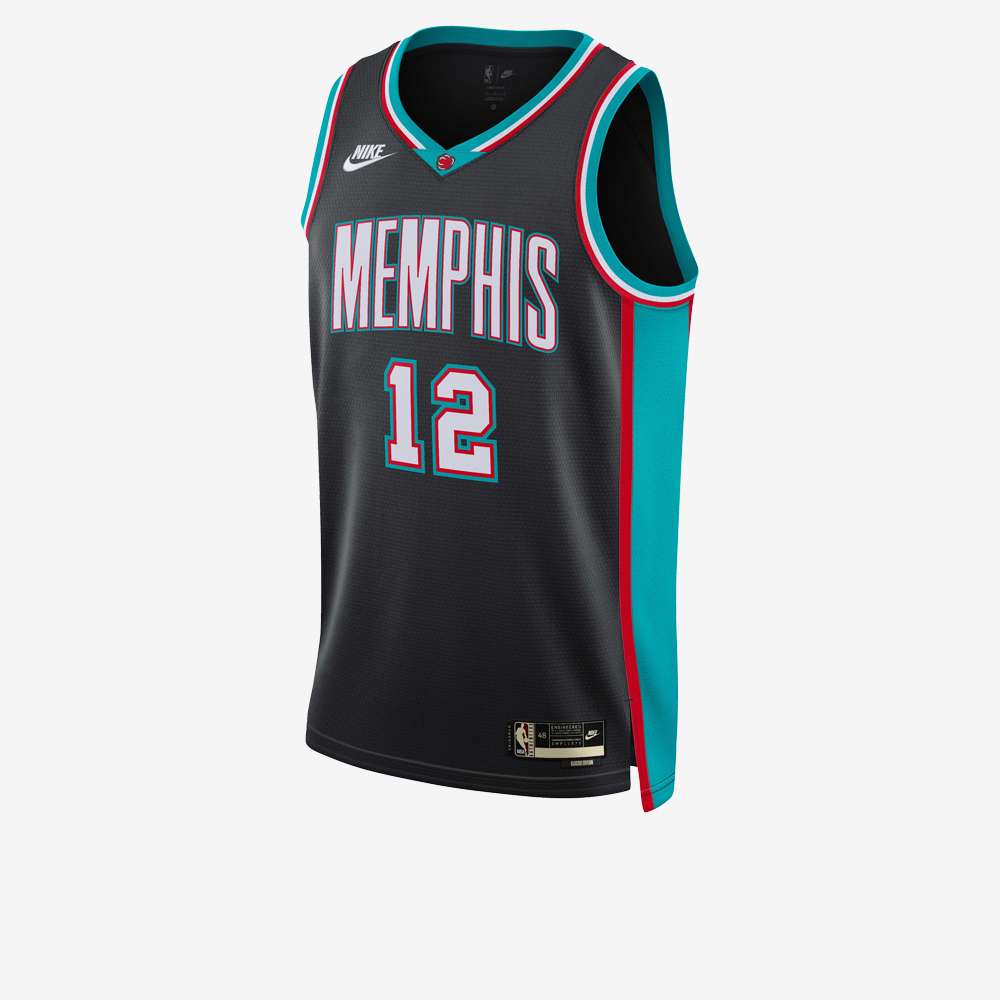 Memphis Grizzlies 2025/26 Hardwood Classics Dri-FIT NBA Swingman Jersey, Black/Morant Ja#112319