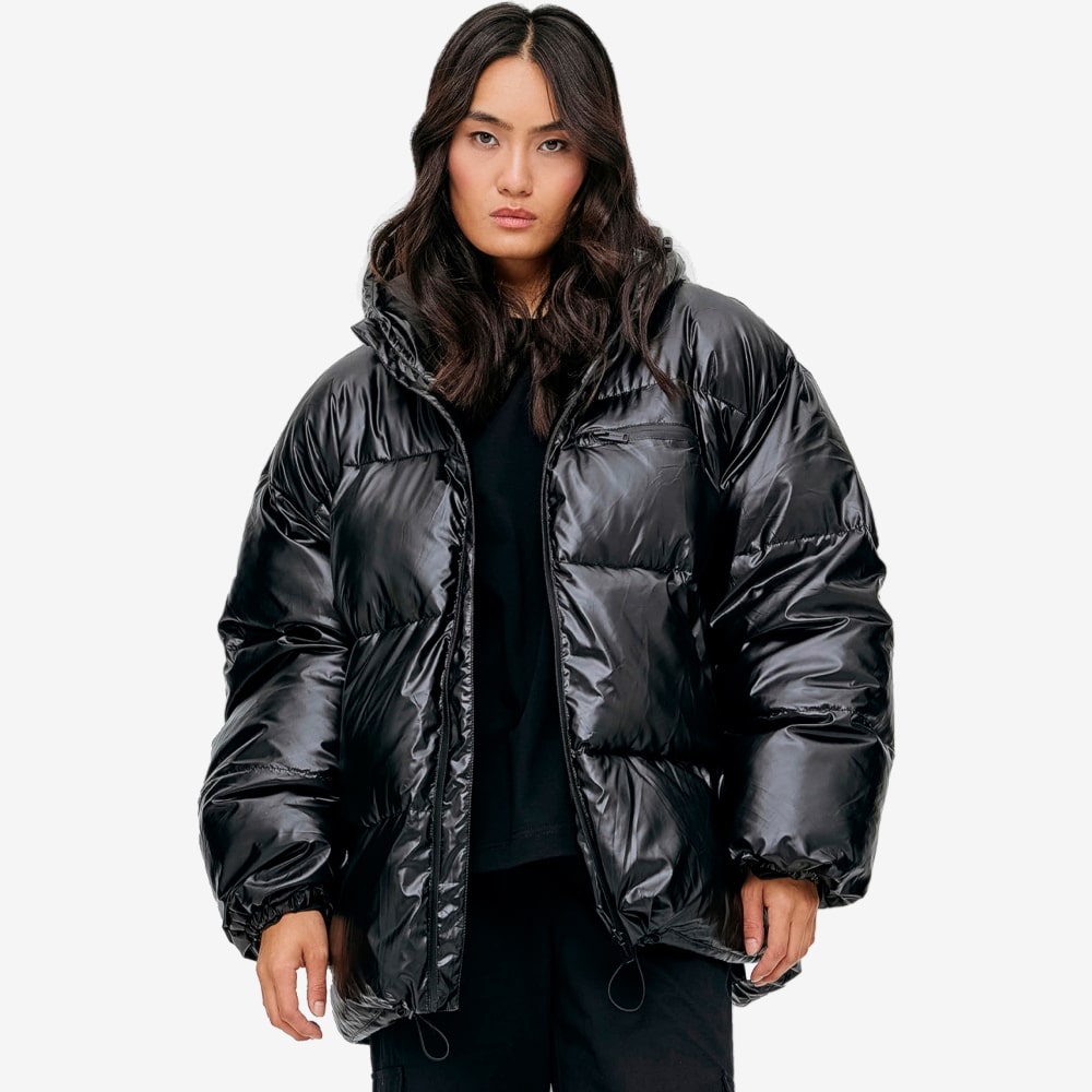 Hooded Jacket, Black#93477
