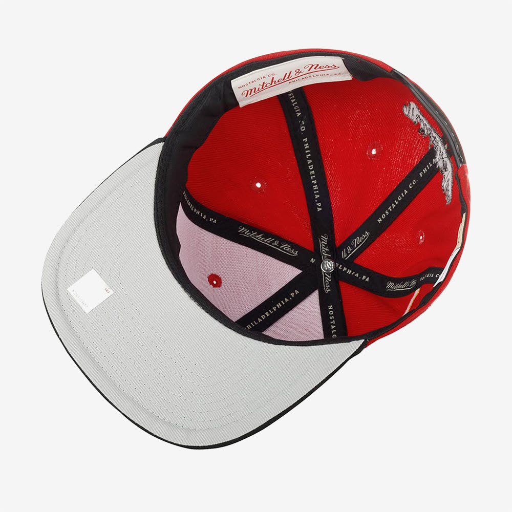 Jumbotron Snapback Atlanta Hawks, Red/Black#87393