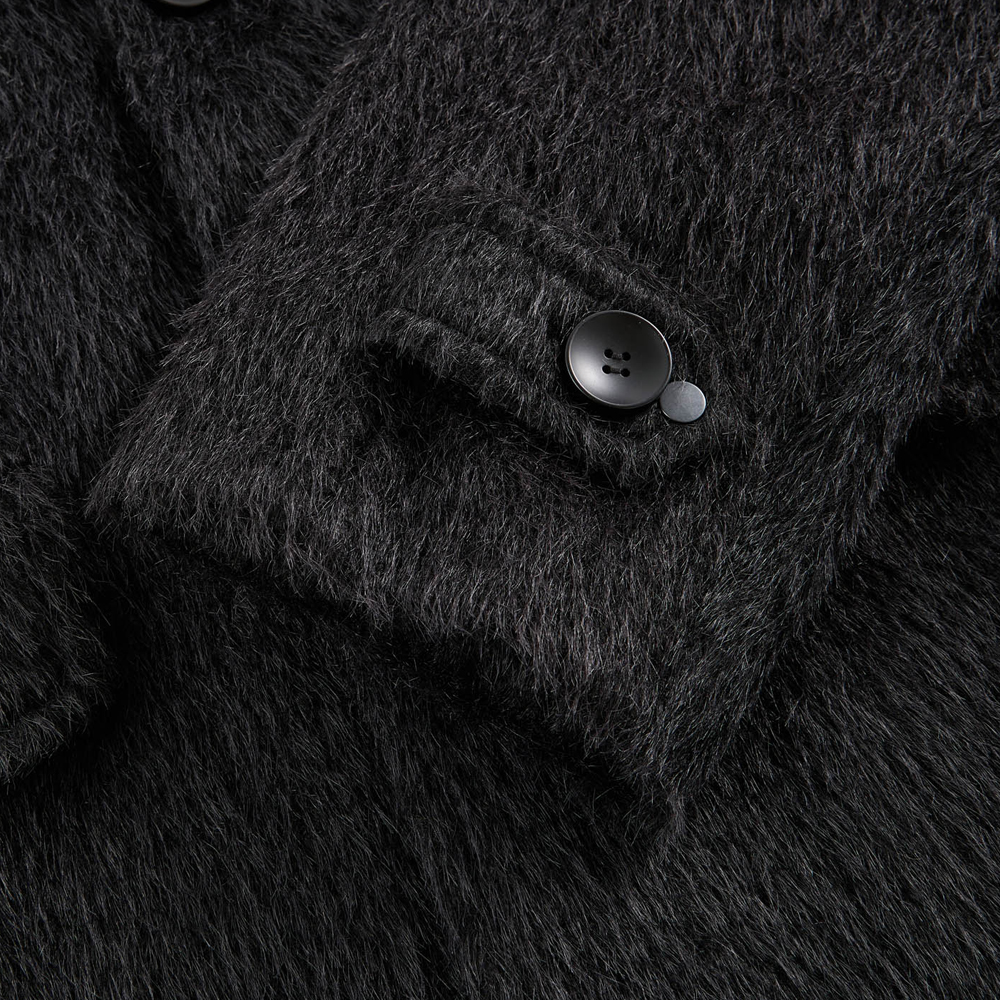 MAGNA Textured Coat, Black#115651