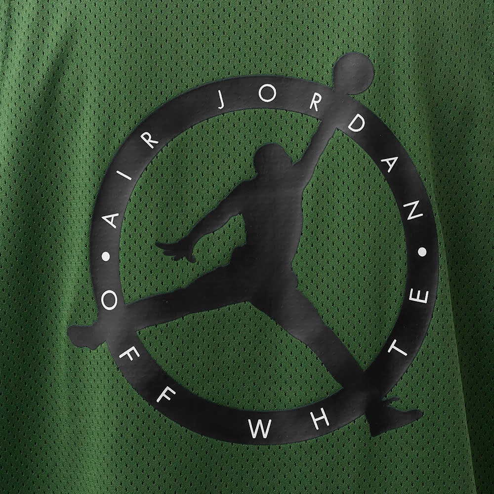Air Jordan x Off-White™ Top, Forest Green/Black#83453