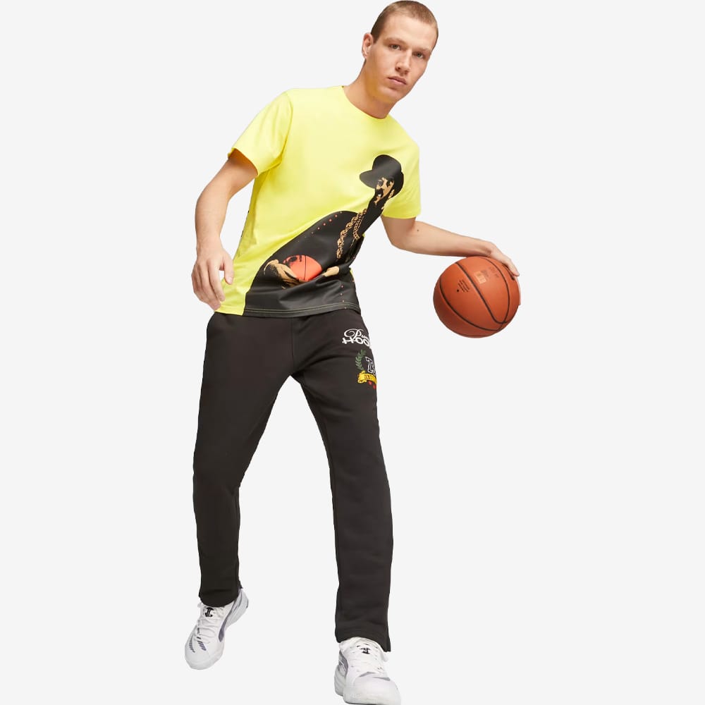 Franchise Q4 Graphic Tee 4, Lemon Meringue/Black#96534