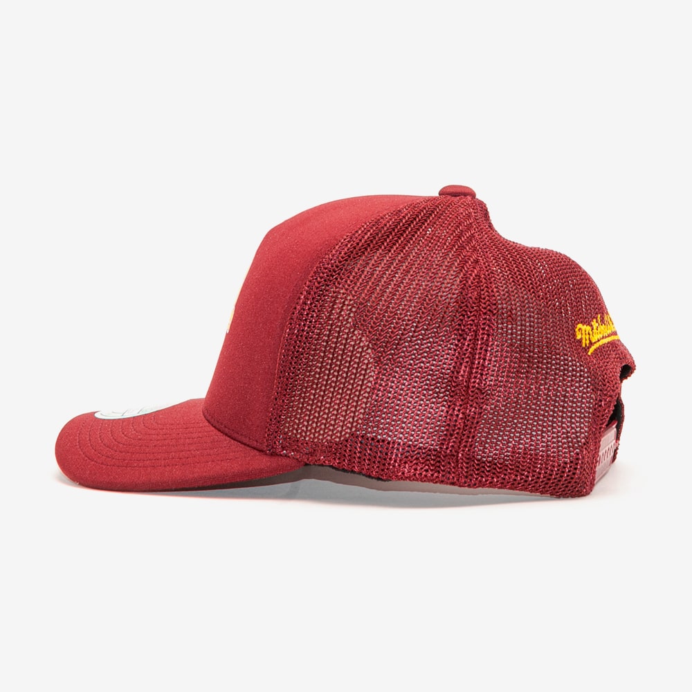 Cleveland Cavaliers Vintage Jersey Snapback, Burgundy#73692