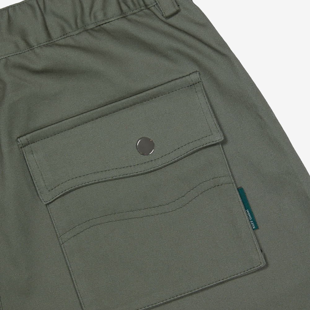 Trousers With Patch Pockets, Green#113266