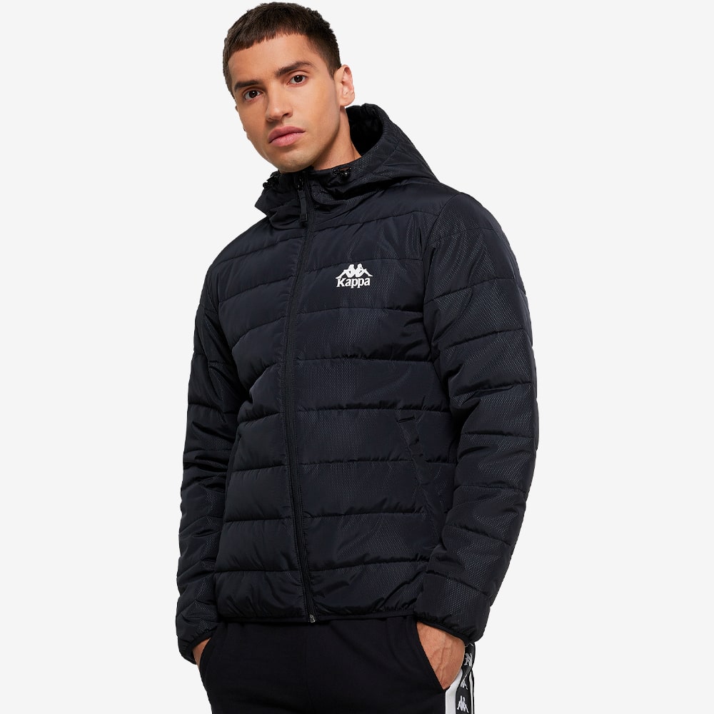 Lightweight Puffer Jacket, Black#96046