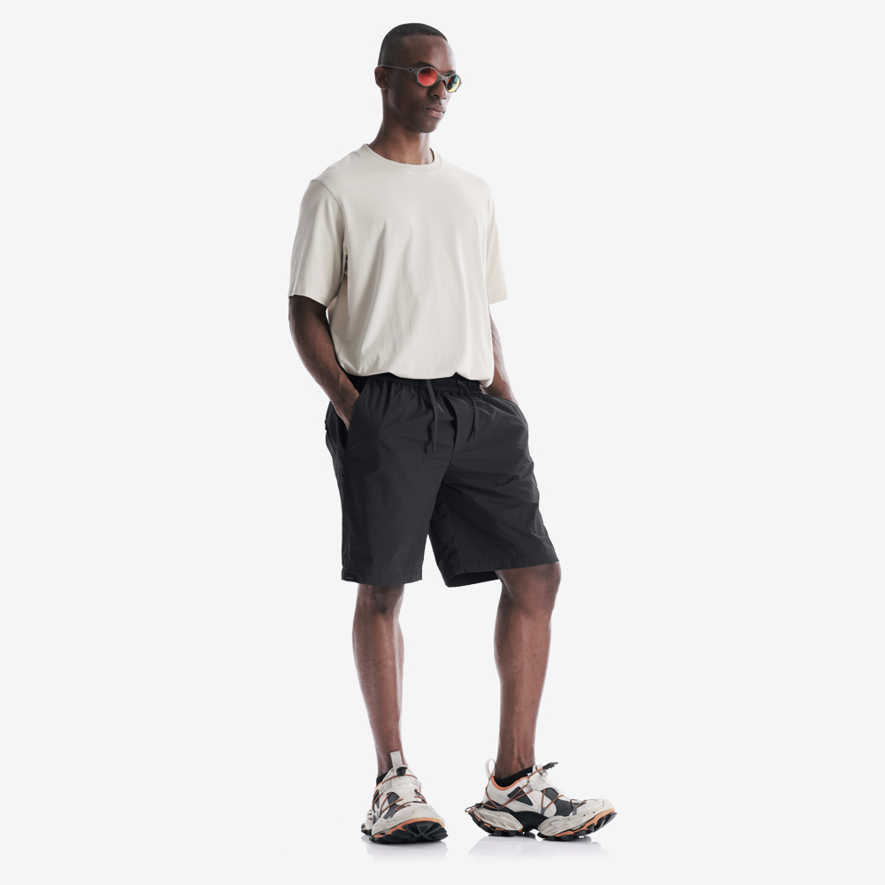 OMURA Basic Shorts, Black#112591