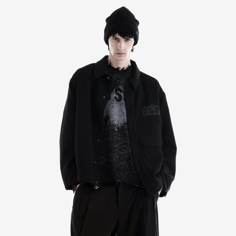 SETI Overshirt, Black#115656