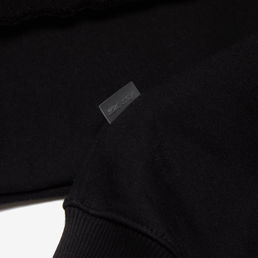 Double Sweatshirt, Black#88674