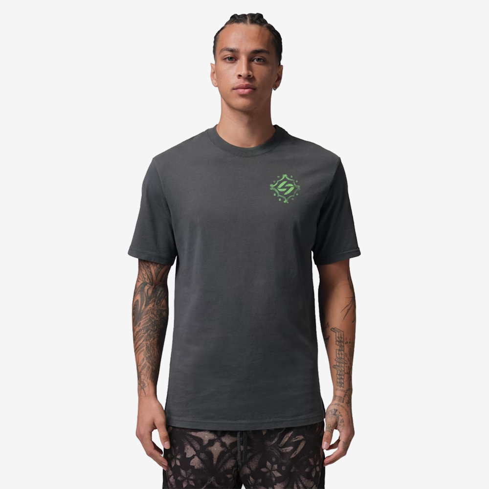 Luka Graphic T-Shirt, Anthracite/Scream Green#112169