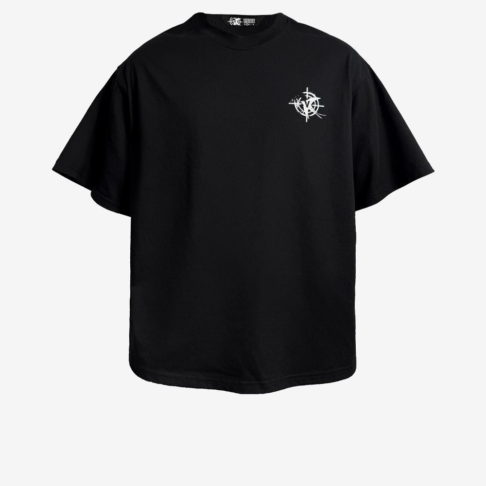 FATALE Tee, Black/White#113058