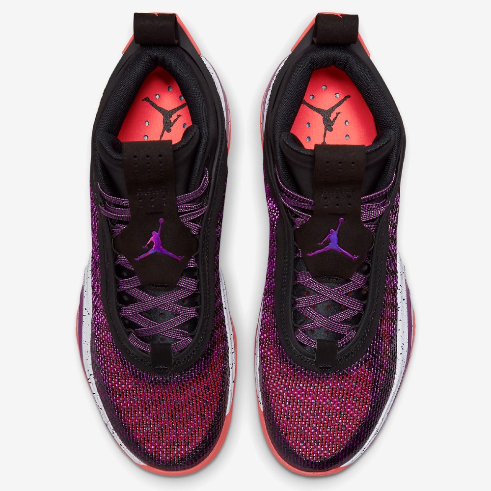 AJ XXXVI, Black/Hyper Violet-White-Bright Mango#75125