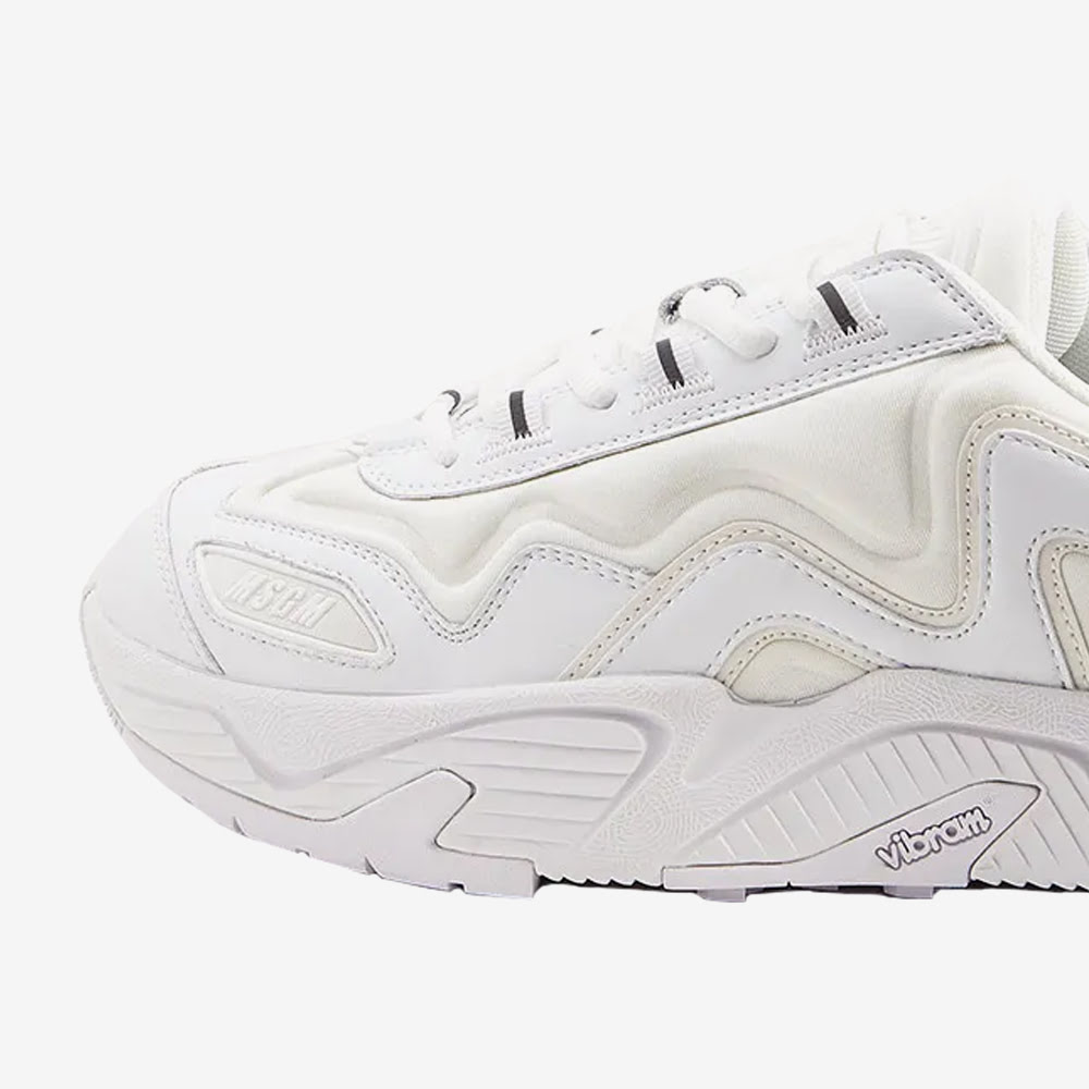 MSGM Sneakers, Pure White#83421